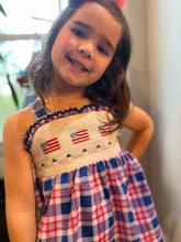 Load image into Gallery viewer, Patriotic Picnic Dress
