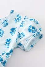 Load image into Gallery viewer, Baby Blue Vintage Charm Dress