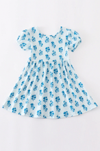 Load image into Gallery viewer, Baby Blue Vintage Charm Dress