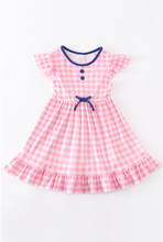 Load image into Gallery viewer, Picnic Pink Ruffle Dress

