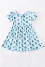 Load image into Gallery viewer, Baby Blue Vintage Charm Dress
